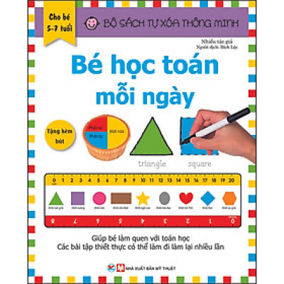Tự Xóa Thông Minh - Bé Học Toán Mỗi Ngày (5-7 Tuổi)