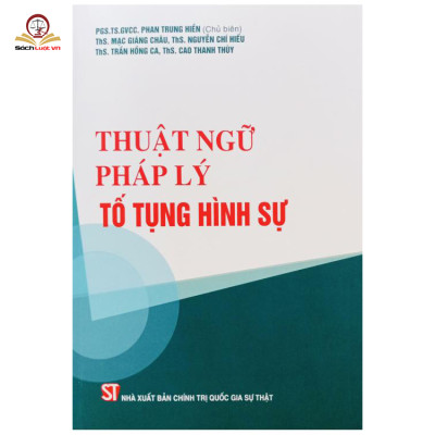 Thuật ngữ pháp lý tố tụng hình sự