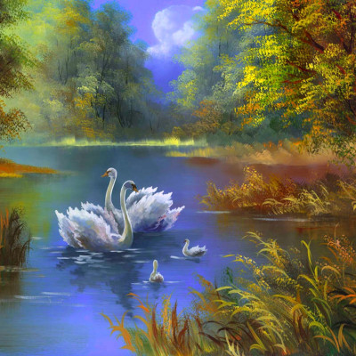 Bộ tranh xếp hình jigsaw puzzle cao cấp 330 mảnh – Gia Đình Nhỏ