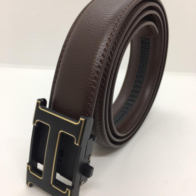 Thắt Lưng, Dây Nịt Nam Cao Cấp HMT, Khoá Tự Động Kiểu Chữ H, Dây Da Bò.