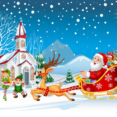 Bộ tranh xếp hình 150 mảnh – Happy Christmas