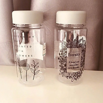 Bình nước Tritan Yamada Flower 350ml - Hàng nhập khẩu nội địa Nhật Bản