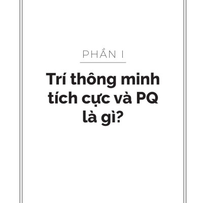 Trí Thông Minh Tích Cực (Tái Bản 2024)