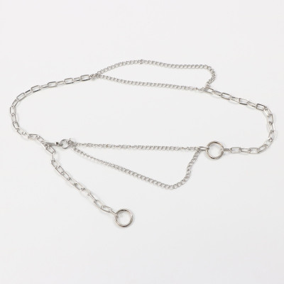 Dây đeo thắt lưng kim loại phong cách thời trang Hàn Quốc