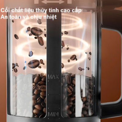 Hàng chính hãng. Máy rang hạt cà phê công nghệ gia nhiệt không khí. Thương hiệu Mỹ Cafemasy cao cấp CCR-1209R2