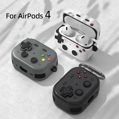 Bao Case Ốp Tay Cầm Game Có Khóa Chống Thất Lạc Rơi Tai Nghe cho Airpods 4 - Hàng Chính Hãng