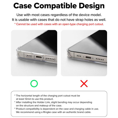 Dây đeo RINGKE Holder Link Flow Hand Strap P-Type - Hàng Chính Hãng