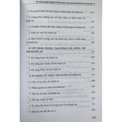 Kỹ năng nghề nghiệp Chấp hành viên thi hành án dân sự (Quyển 1)