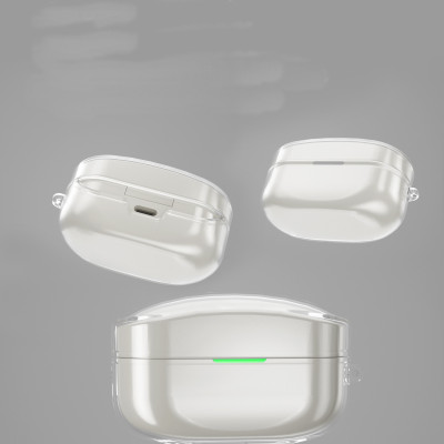 Ốp TPU Trong Suốt cho tai nghe Sony WF-1000XM4 Kèm Móc Treo- Hàng chính Hãng