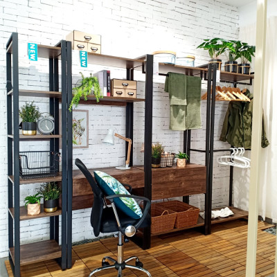 Vỉ gỗ lót sàn trong nhà và ngoài trời PLANTER 12 nan màu nâu vàng  | Index Living Mall -  Phân phối độc quyền tại Việt Nam