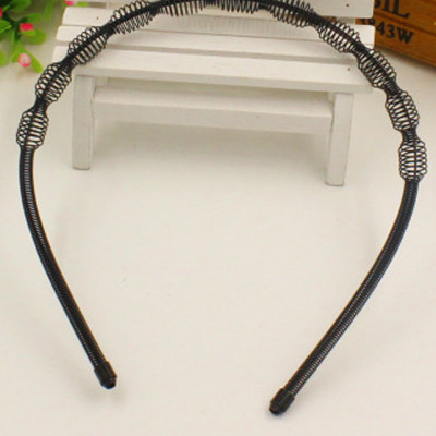 Bờm cài tóc nam nữ bằng sắt siêu bền xoắn hình trụ BV69