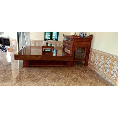 Chiếu ngựa hộp gỗ hương xám