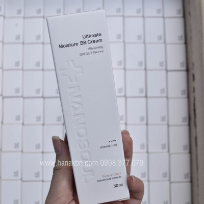 [KHUYẾN MÃI] Kem Chống Nắng Nâng Tông Kiềm Dầu Ultimate Moisture BB Cream SPF 33 PA +++ 50ml