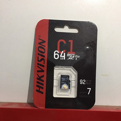 Thẻ nhớ Micro SD Hikvision/HS-TF-C1 dung lượng 64G Class 10  hàng chính hãng Nhà An Toàn