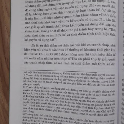 Thời Hiệu, Thừa Kế Và Thực Tiễn Xét Xử (Tái bản lần thứ nhất, có sửa đổi, bổ xung)