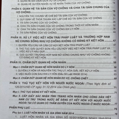 Thủ Tục Kết Hôn, Ly Hôn Chế Độ Tài Sản và Chia Tài Sản Chung Của Vợ Chồng