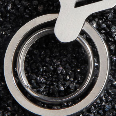 Móc Treo Chìa Khóa Oto Xe Máy Không Gỉ ZB-693 Có Móc Treo Đỉa Quần