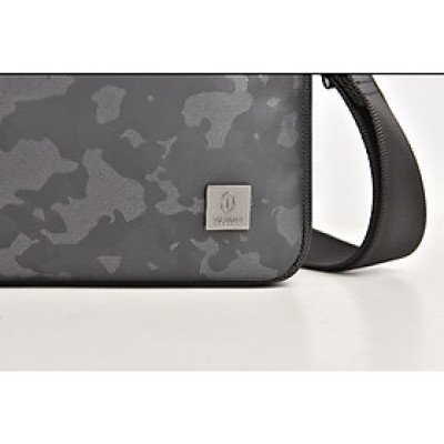 Túi đeo chéo WiWU Salem Sling Bag để phụ kiện điện tử,  thiết kế với kiểu dáng trơn cùng họa tiết camo độc đáo - Hàng chính hãng