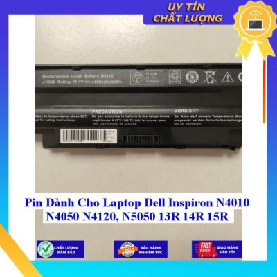 Pin dùng cho Laptop Dell Inspiron N4010 N4050 N4120, N5050 13R 14R 15R - Hàng Nhập Khẩu MIBAT147