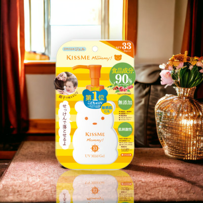 Kem Chống Nắng Dành Cho Trẻ Em Từ 06 Tháng Và Người Có Làn Da Nhạy Cảm Kissme Mommy (Chai 100 G)