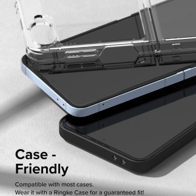 Combo 2 Miếng Dán màn hình RINGKE Dual Easy Film cho Samsung Galaxy Z Flip 6_ Hàng chính hãng