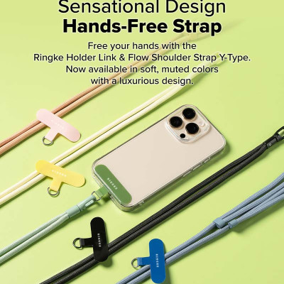 Dây đeo RINGKE Holder Link Flow Shoulder Strap Y-Type - Hàng Chính Hãng