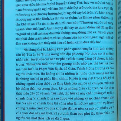 Chuyện nghề phán xử- những dòng chảy của ký ức