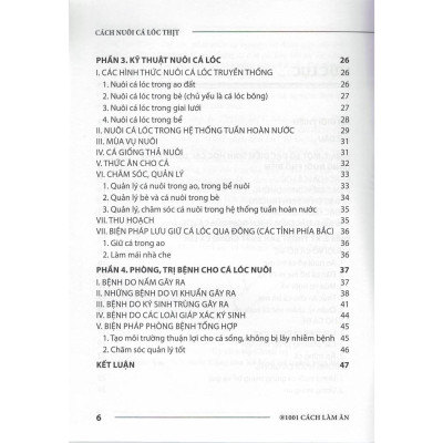 Sách - Cách Nuôi Cá Lóc Thịt - NXB Nông Nghiệp
