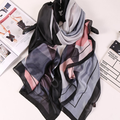 Khăn lụa cao cấp bản to K01