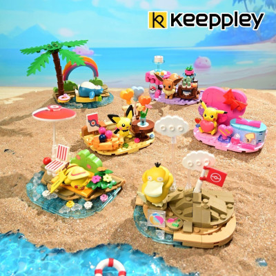 Đồ Chơi Lắp Ráp Pokémon - A Fun Party - Keepplay K20226 (240 Mảnh Ghép)