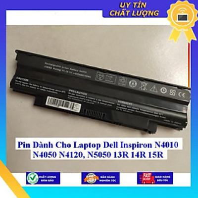 Pin dùng cho Laptop Dell Inspiron N4010 N4050 N4120, N5050 13R 14R 15R - Hàng Nhập Khẩu MIBAT147