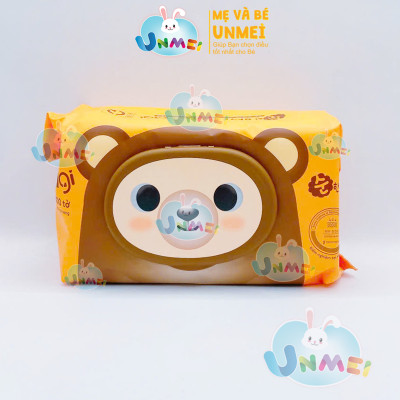 COMBO 5 GÓI KHĂN ƯỚT AGI KHÔNG HƯƠNG LOẠI 100 TỜ - GIAO MÀU NGẪU NHIÊN