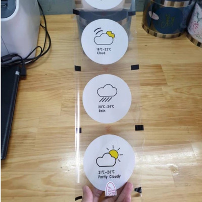 Cuộn Màng Dập Cốc, Dập Ly Trà Sữa, Trà Chanh, Nước Hoa Quả Bám Dính Chắc Chắn Giao Hình Ngẫu Nhiên hàng chính hãng