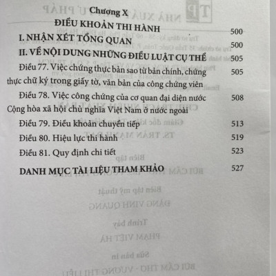 Bình Luận Luật Công Chứng Năm 2014 