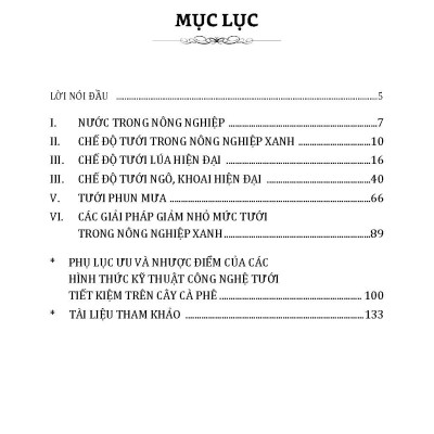 Nông Nghiệp Xanh Và Sạch - Kỹ Thuật Tưới Trong Nông Nghiệp Xanh