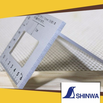 Thước đo cạnh vuông 200mm Shinwa 62114