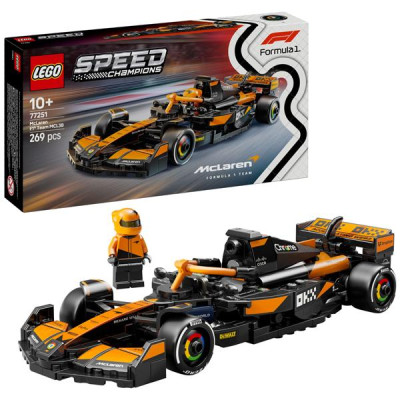 Đồ Chơi Lắp Ráp Xe Đua McLaren F1 Team MCL38 - Lego Speed Champions 77251 (263 Mảnh Ghép)