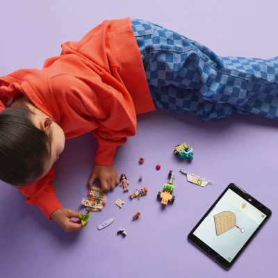 LEGO FRIENDS 42641 Đồ Chơi Lắp Ráp Cuộc Phiêu Lưu Xe Scooter Và Lướt Sóng (113 chi tiết)