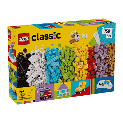 LEGO CLASSIC 11044 Đồ Chơi Hộp Xây Dựng Và Chơi Sáng Tạo (750 chi tiết)