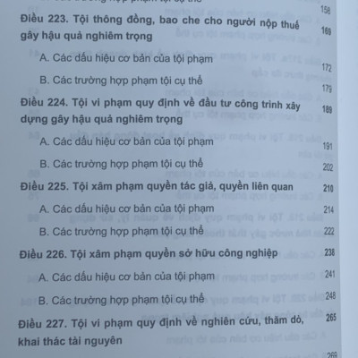 Bình luận Bộ luật Hình sự năm 2015 (Phần hai-Các tội phạm), Chương XVIII, Mục 3: xâm pham trật tự quản lý kinh tế