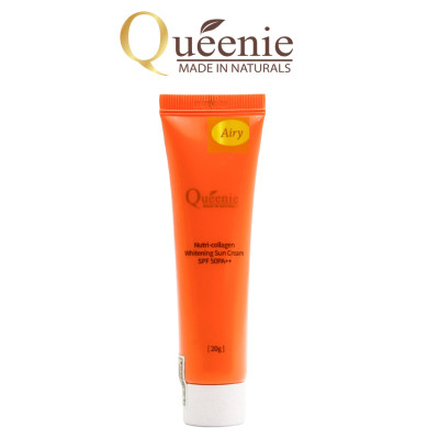 Kem chống nắng Queenie dưỡng trắng, bảo vệ da hoàn hảo 20ml Airy- Mỹ Phẩm Hàn Quốc Hạn sử dụng: 5.2026