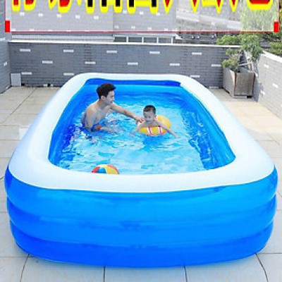 Bể bơi trơn siêu to khổng lồ kích thước 3m88
