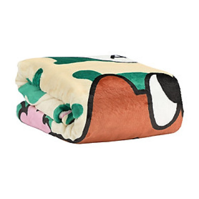  Chăn Lông Cừu Wednesday 150X200Cm Họa Tiết Màu Sắc |Index Living Mall| Nội Thất Thái Lan