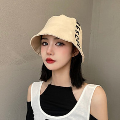 (NEW) Mũ vành, nón bucket Resscue phối vải Kaki cực đẹp Form chuẩn thời trang nữ (Ảnh thật)