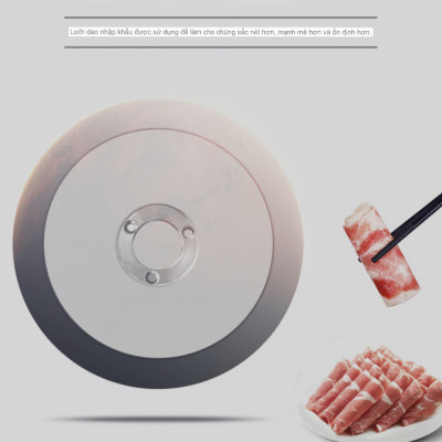 Máy Thái Thịt Đa Năng Chín, Đông Lạnh ABG Chuyên Dụng Dành Cho Nhà Hàng, Quán Ăn, Thái Chính Xác, Bền Bỉ Hàng Chính Hãng