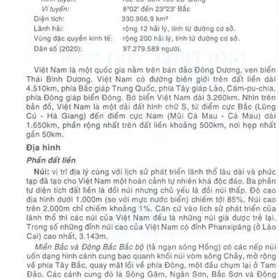 Non Nước Việt Nam - Sách Hướng Dẫn Du Lịch (Bìa cứng)