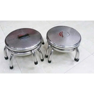 Ghế Thấp Inox Đa Năng – Ghế Ngồi Xổm, Nhặt Rau Tiện Lợi Cho Mọi Nhà - HÀNG CHÍNH HÃNG MINIIN