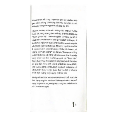 Sách - Mỗi Ngày Đi Làm Là Một Ngày Vui - Kayla Buell - VanLangBooks