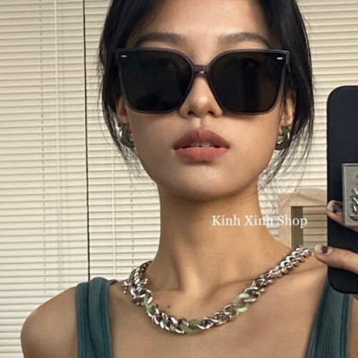 Kính Mát, Kính Râm Gọng Nhựa Dáng Vuông Sal Oversize Bản To