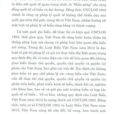 Luật Biển (Sách Chuyên Khảo)